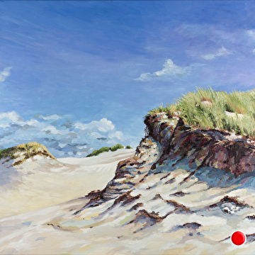 Daar waar het zand wit is