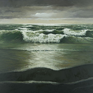 Alleen met de golven